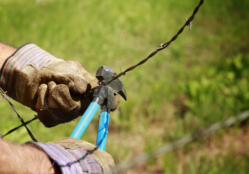 Barb Wire Fencing Repair