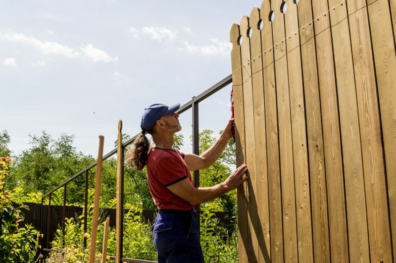 Board Fence Installation