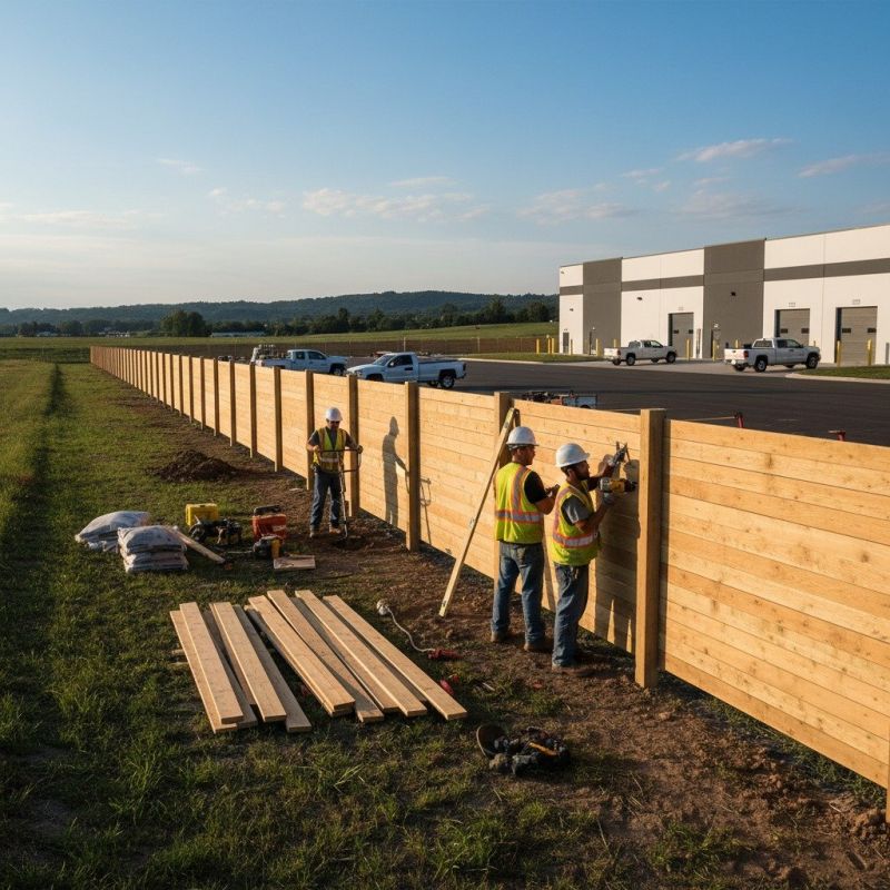 Iron Fence Construction